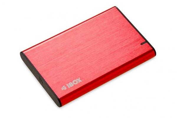 iBox HD-05 HDD/SSD kabinet Rød 2,5"