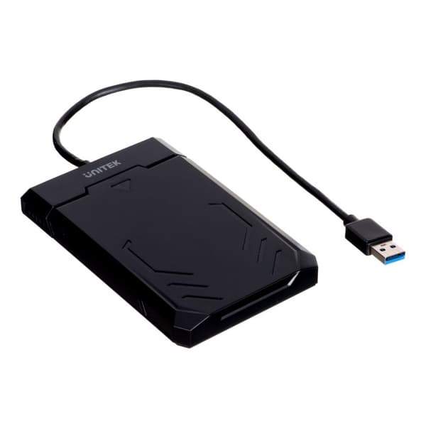 UNITEK Y-3036 lagerdrev kabinet 2,5" HDD/SSD kabinet Sort Sort