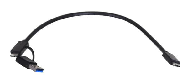 UNITEK S1222A kaapeli sukupuolenvaihtaja USB 3.2 SATA 2,5/3,5' & M.2 PCIE/NVME Musta