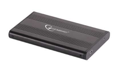 Gembird EE2-U2S-5 lagerdrev kabinet HDD kabinet Sort 2,5" Sort