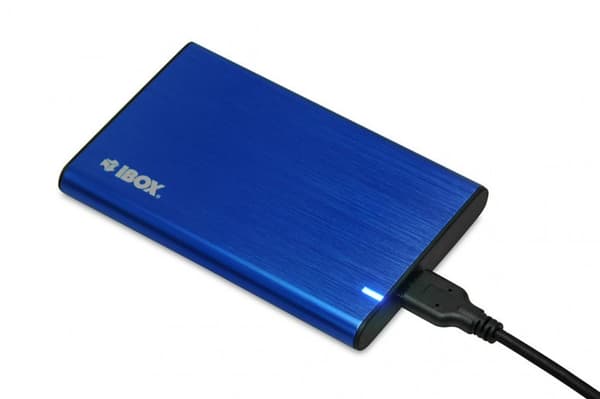 iBox HD-05 HDD/SSD kabinet Blå 2,5"