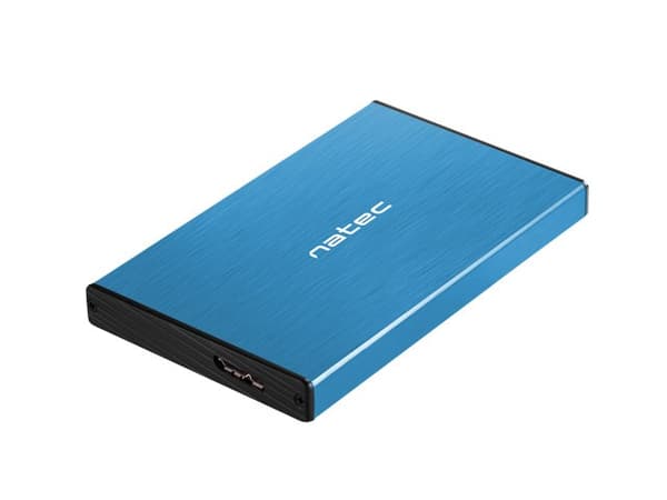 NATEC CASE HDD RHINO GO (USB 3.0, 2.5", BLÅ)