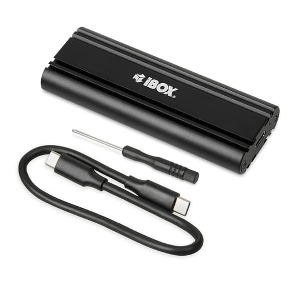 iBox HD-07 SSD kabinet Sort M.2