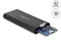 Miniatyrbillede 1 af 7: DeLOCK External Enclosure for M.2 NVMe PCIe SSD with SuperSpeed USB