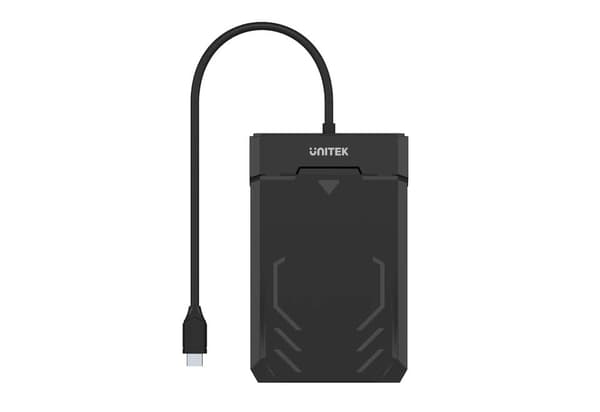 Unitek Y-3036A - DiskGuard Raiden 2,5" USB-C til SATA III 2,5" HDD/SSD-harddiskkabinet