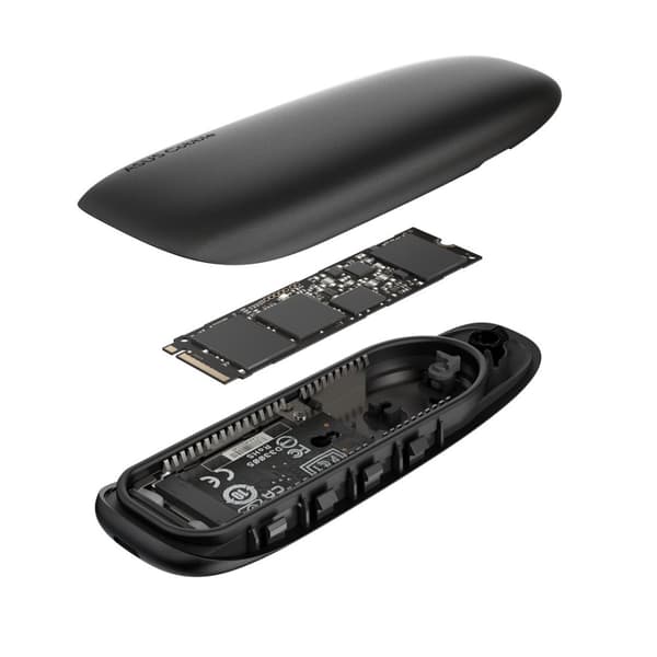 ASUS COBBLE Musta USB 3.2 GEN 2x1 Type C SSD -kotelo