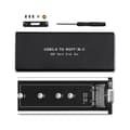 Miniatyrbillede 4 af 5: Qoltec 51854 Harddiskkabinet M.2 SATA SSD NGFF | USB 3.0