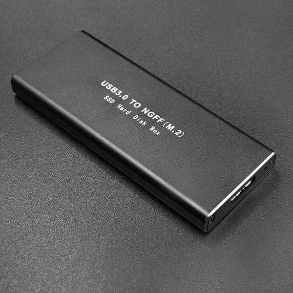 Qoltec 51854 Harddiskkabinet M.2 SATA SSD NGFF | USB 3.0