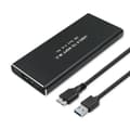 Miniatyrbillede 1 af 5: Qoltec 51854 Harddiskkabinet M.2 SATA SSD NGFF | USB 3.0