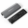 Pikkukuva 1 / 3: Qoltec 52271 -tallennuslevykotelo SSD-kotelo harmaa M.2