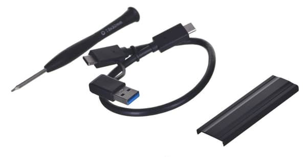 Patriot Memory VXD SSD-kotelo, hopeanvärinen M.2