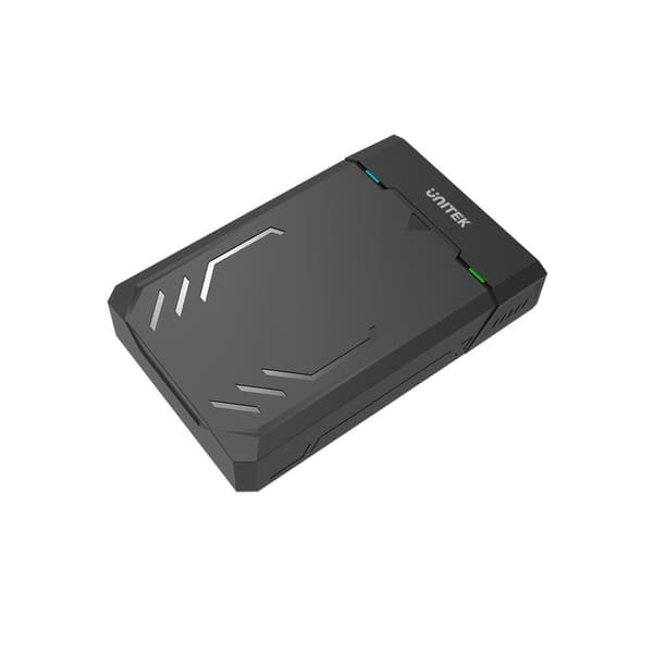 UNITEK Y-3035 tallennusasemakotelo Kiintolevy/SSD-kotelo Musta 2.5/3.5"