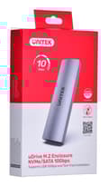 Pikkukuva 7 / 7: UNITEK M.2 -KOTELO, USB 3.2 Gen2 Type-C M.2 NVME/SATA SSD