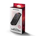 Pikkukuva 3 / 5: AXAGON EEM2-GAM, USB-C 10Gbps - NVMe & SATA SSD GAME M.2 -kotelo, ilman pikanäppäimiä
