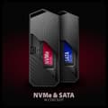 Pikkukuva 4 / 5: AXAGON EEM2-GAM, USB-C 10Gbps - NVMe & SATA SSD GAME M.2 -kotelo, ilman pikanäppäimiä