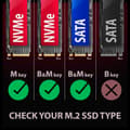 Pikkukuva 2 / 5: AXAGON EEM2-GAM, USB-C 10Gbps - NVMe & SATA SSD GAME M.2 -kotelo, ilman pikanäppäimiä