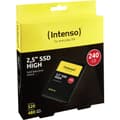 Miniatyrbild 2 av 2: Intenso High Performance 240 GB SSD-Hårddisk 2.5 SATA 6 Gb/s Box 3813440