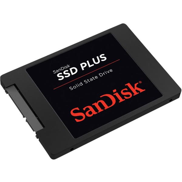 SanDisk SSD PLUS 240 GB SSD-Hårddisk 2.5 SATA 6 Gb/s Box SDSSDA-240G-G26