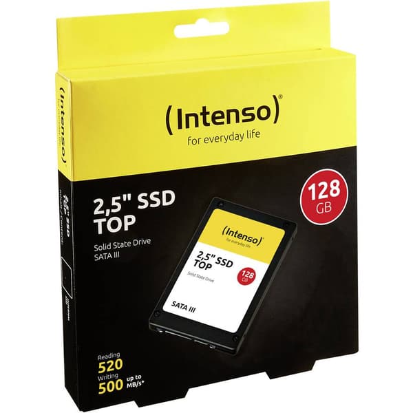 Intenso Top Performance 128 GB SSD-Hårddisk 2.5 SATA 6 Gb/s Box 3812430