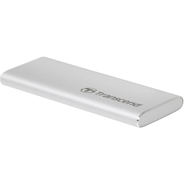 Transcend ESD240C 120 GB Extern SSD-disk USB-C® Silver TS120GESD240C