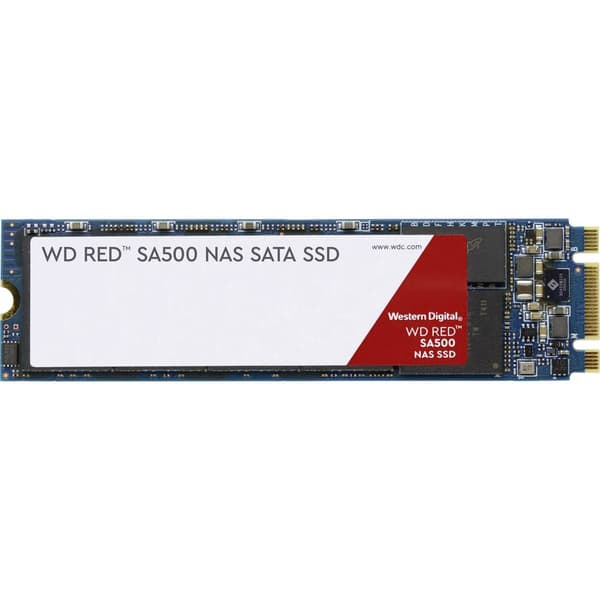 Western Digital WD Red™ SA500 1 TB SSD-hårddisk SATA M.2 2280 M.2 SATA 6 Gb/s Box WDS100T1R0B