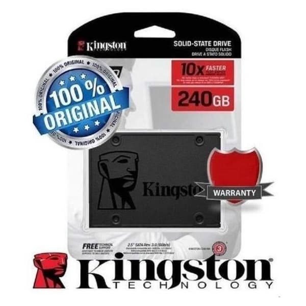 Kingston SSD Intern A400 2,5 (240 GB) - SA400S37 / 240G