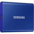Miniatyrbillede 2 af 4: SAMSUNG extern SSD T7 USB typ C färg blå 1 TB