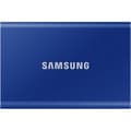 Miniatyrbillede 1 af 4: SAMSUNG extern SSD T7 USB typ C färg blå 1 TB
