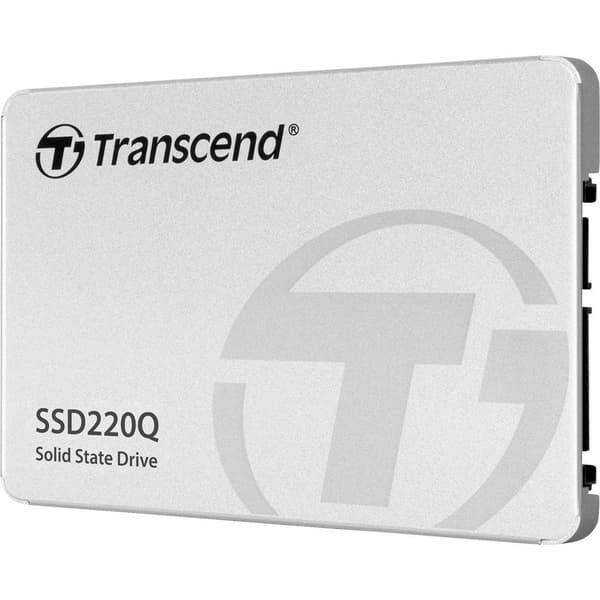 Transcend SSD220Q 500 GB SSD-Hårddisk 2.5 SATA 6 Gb/s Box TS500GSSD220Q