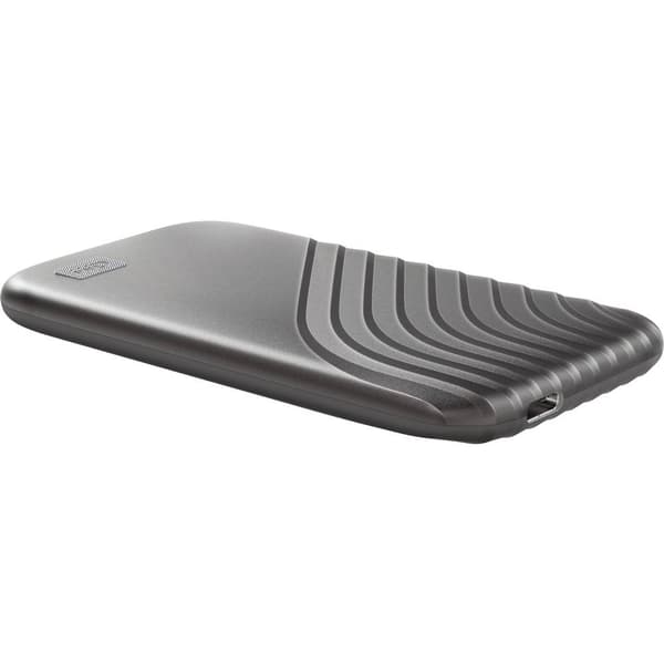WD My Passport 1 TB Extern SSD-disk 2.5 USB-C® Grå WDBAGF0010BGY-WESN