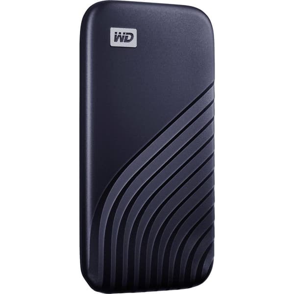 WD My Passport 500 GB Extern SSD-disk 2.5 USB-C® Blå WDBAGF5000ABL-WESN