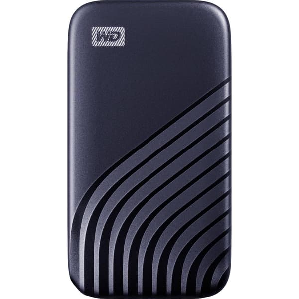 WD My Passport 500 GB Extern SSD-disk 2.5 USB-C® Blå WDBAGF5000ABL-WESN