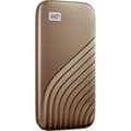 Miniatyrbild 4 av 4: WD My Passport 500 GB Extern SSD-disk 2.5 USB-C® Guld WDBAGF5000AGD-WESN