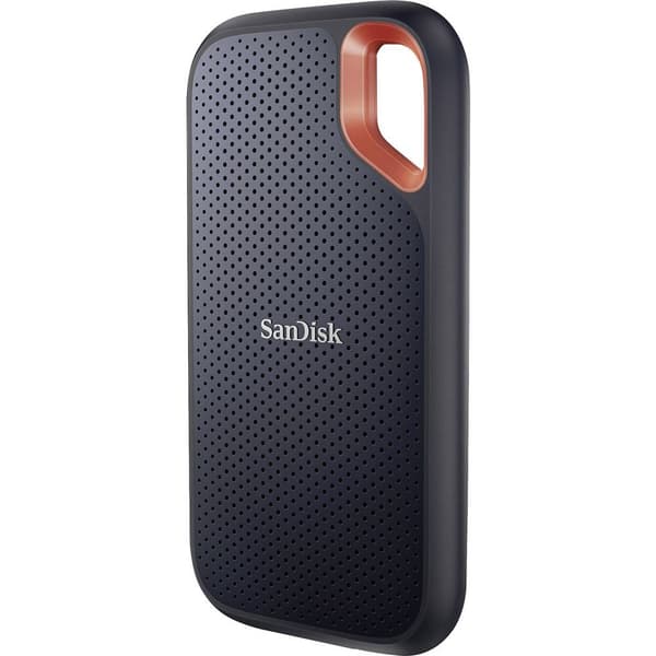 SanDisk Extreme® Portable 1 TB Extern SSD-disk 2.5 USB 3.2 Gen 2 Svart, Orange SDSSDE61-1T00-G25