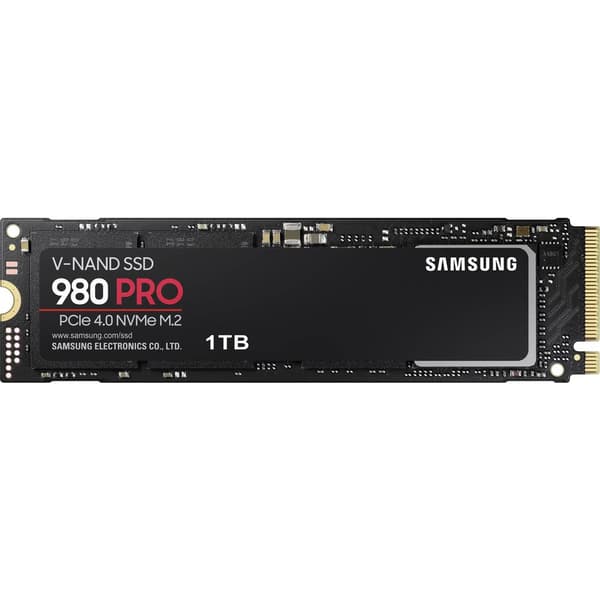 Samsung 980 PRO 2 TB Intern NVMe/PCIe M.2 SSD Box MZ-V8P2T0BW