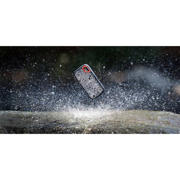 SanDisk Extreme® Portable 4 TB Extern SSD-disk 2.5 USB 3.2 Gen 2 Svart, Orange SDSSDE61-4T00-G25