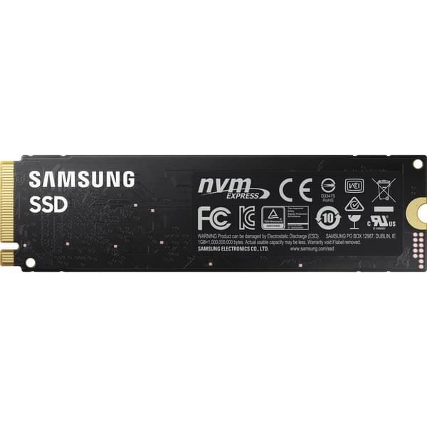 Samsung 980 1 TB Intern NVMe/PCIe M.2 SSD M.2NVMe PCLe 3.0 x4 Box MZ-V8V1T0BW