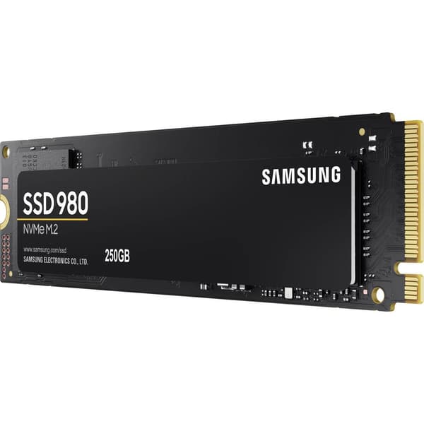 Samsung 980 250 GB Intern NVMe/PCIe M.2 SSD M.2NVMe PCLe 3.0 x4 Box MZ-V8V250BW