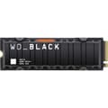 Miniatyrbild 1 av 3: WD Black™ SN850 Heatsink 500 GB Intern NVMe/PCIe M.2 SSD M.2 NVMe PCIe 4.0 x4 Box WDS500G1XHE