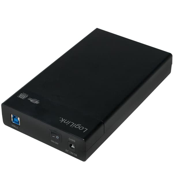 LogiLink Harddisk 3.5" USB 3.0 Sort