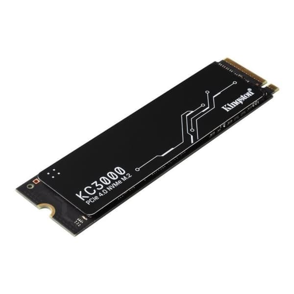 KINGSTON - Intern SSD - KC3000 - 1024GB - M.2 NVMe (SKC3000S/1024G)