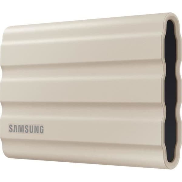 Extern Solid State Drive - SAMSUNG - T7 Shield - 2 TB - USB 3.2 Gen 2 (USB-C-kontakt) (MU-PE2T0K/EU)