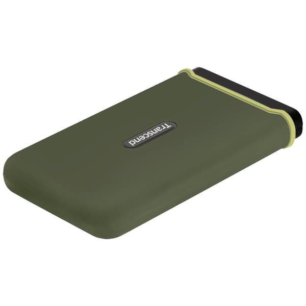 Transcend ESD380C 2 TB Extern SSD-disk USB-C®, USB-A Grön TS2TESD380C