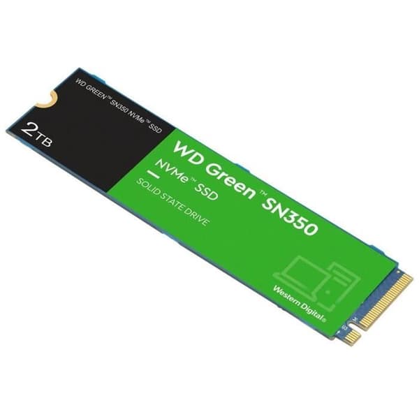 WESTERN DIGITAL - Grön SN350 - Intern Solid State Drive - 2 TB - M.2 - WDS200T3G0C