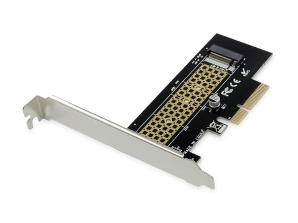 Conceptronic EMRICK M.2 NVMe SSD PCIe-adapter - PCIe - M.2 - PCIe 3.0 - Kina - Windows 10,Windows 10 Education,Windows 10 Education x64,Windows 10 Ent