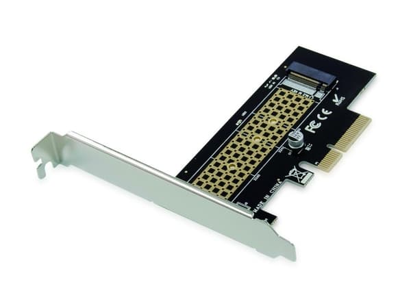 Conceptronic EMRICK M.2 NVMe SSD PCIe-adapter - PCIe - M.2 - PCIe 3.0 - Passiv - Kina - 32 Gbit/s (EMRICK05B)