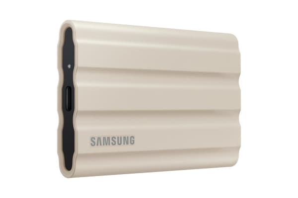 Samsung T7 Shield - Ekstern SSD - 2TB / Beige