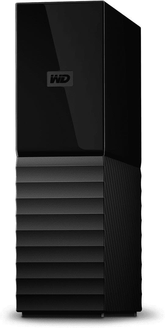 WD My Book WDBBGB0140HBK - Hårddisk - krypterad - 14 TB - extern (stationär) - USB 3.0 - 256-bitars AES - svart