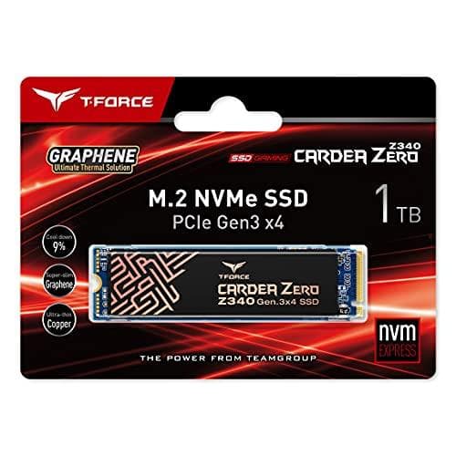 Team Group T-FORCE CARDEA ZERO Z340 M.2 1000GB PCI Express 3.0 NVMe (TM8FP9001T0C311)