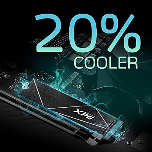 ADATA XPG GAMMIX S70 Blade 512GB Yhteensopiva PlayStation™ 5:n (AGAMMIXS70B-512G-CS) kanssa